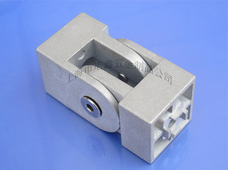 4040活动铰链 角度连接件 铝型材 40工业铝型材配件i.