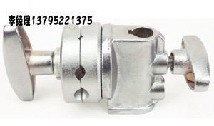 摄影棚魔术腿 魔术头 C型架转盘 旗板夹 灯架转接头 万向夹转盘