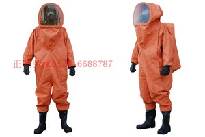 新品FHⅠC 中j型防化服/全封闭液氨防化服/耐酸碱防护服/耐酸碱连