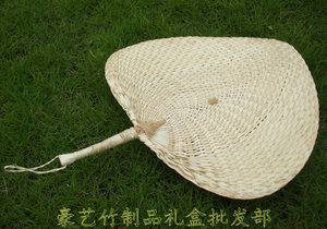 夏季凉扇桃心棕叶扇葵扇棕榈叶蒲扇粽叶手编草编团扇大浦扇子纳凉
