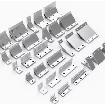 铝型材角座 20 30 40 45 60 80 欧标国标90度直角挤压角码 连接件