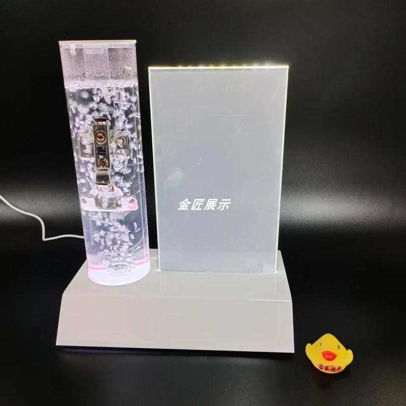 五金配件可泡水展示架铰链展示架板材泡水展台亚克力定制图片