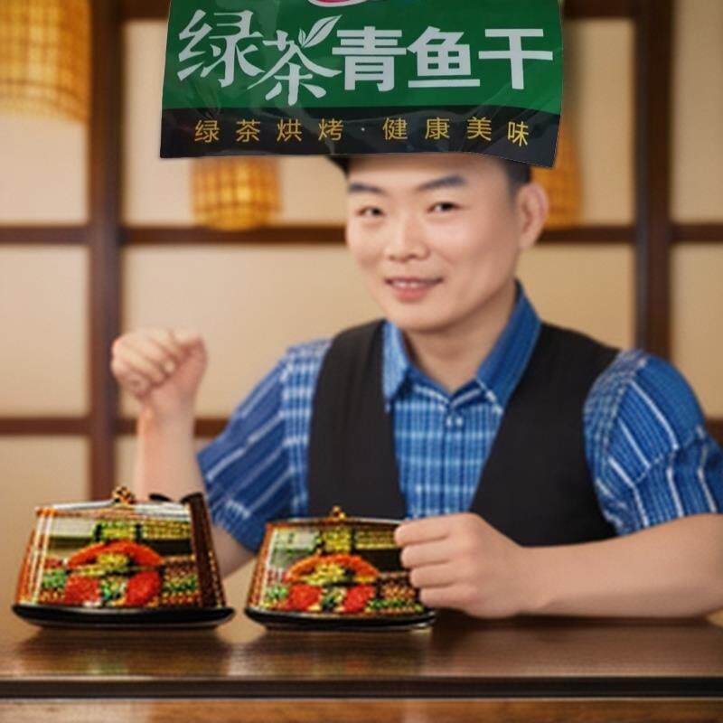 湖南特产沅陵味之天绿茶青鱼干休闲零食小包香辣味500克