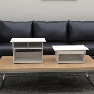 小型打印机架子办公室桌上A4纸收纳架桌面双层多功能复印机置物架