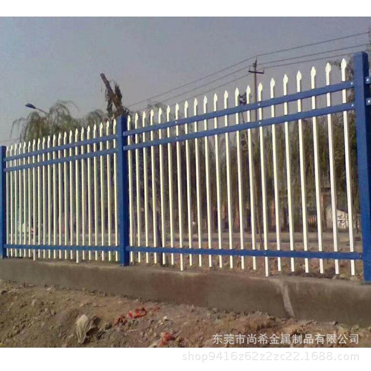 深圳厂家供应市政锌钢护栏小区围墙铁艺围栏网交通道路护栏网