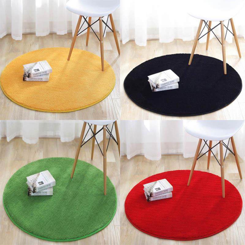 金黄色圆形地毯电脑转椅吊篮红色拍照地垫草坪绿色防滑幼儿园垫子,居家布艺,家用脚垫,淘宝优惠券,粉丝福利购,淘宝优惠卷