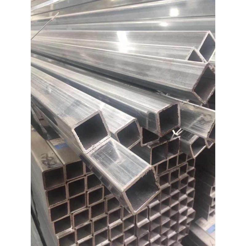 钢材热镀锌方管钢材50*50型材100*100方钢搭棚矩形货架60*120钢带