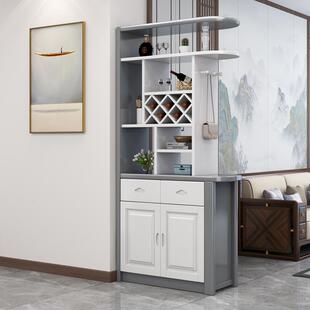 实木酒柜隔断柜双面玄关柜间厅柜客厅屏风柜子中式 饰柜 用进门装