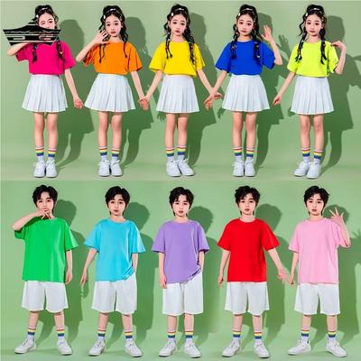 小美满六一儿童表演节目演出服糖果色幼儿园小学生男女宝班级服装