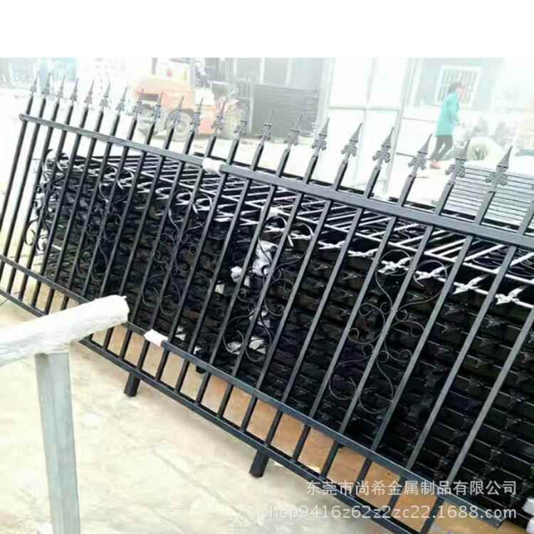 别墅厂区铁艺围栏围墙栅栏金属围墙网锌钢护栏网