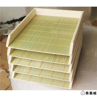 盛饺子竹蓖子放饺子的排子簸箕竹盘子竹编盘包饺子盖帘子家用盖帘