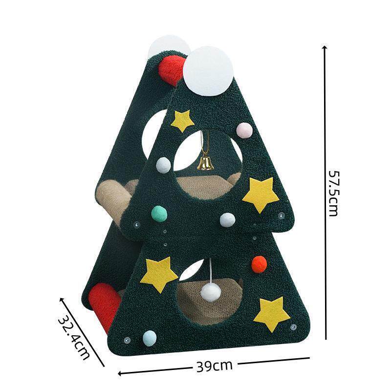 高档圣诞橇猫爬架礼盒猫窝树屋一体猫雪猫架猫咪剑麻猫抓柱滑爬雪,宠物/宠物食品及用品,猫窝/屋/帐篷/沙发,淘宝优惠券,粉丝福利购,淘宝优惠卷