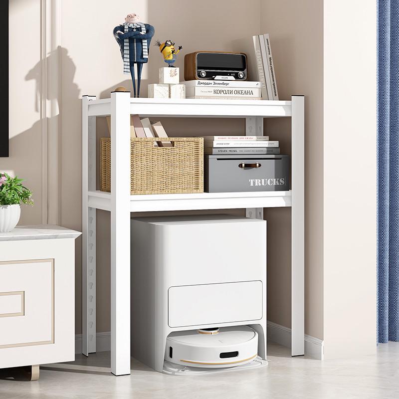 扫地机器l人置物架家用多功能落地多层架子饮水机垃圾桶上方收纳