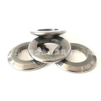 耐高温硬质金轧辊压轮拉伸模具耐磨钨钢轴套衬套碳化钨辊轮