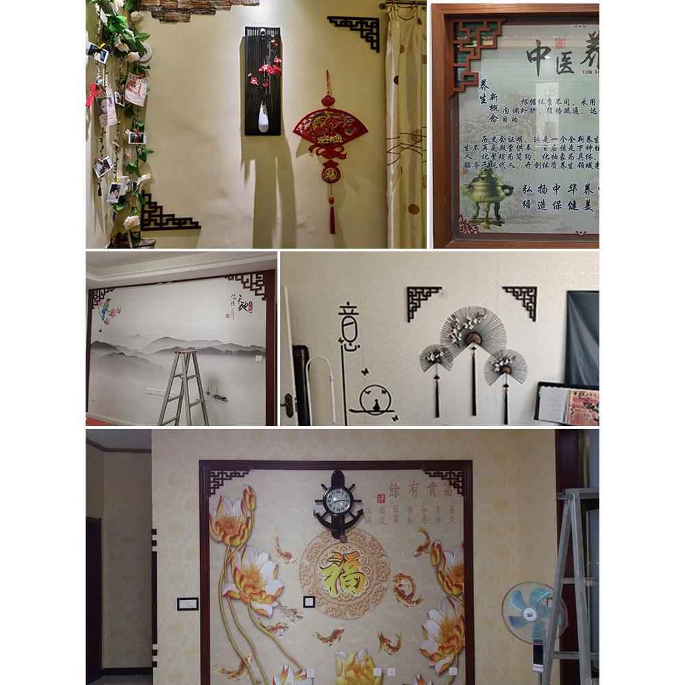 窗花式窗格隔花断仿古木格镂空屏风装pvc雕刻镂空板婚中礼布置饰