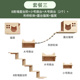 式 猫咪不猫爬架猫树太空舱壁挂实木爬柱猫架占地挂墙一体墙壁猫窝