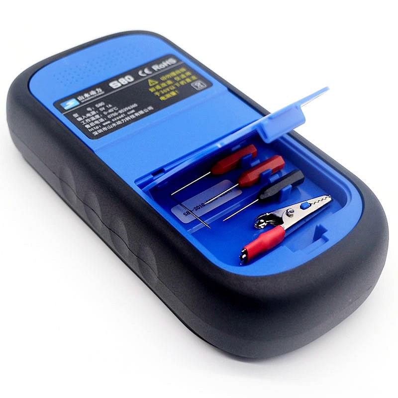 山水动力示波万用表s80新款汽修万用表高精度电压电阻电流测量