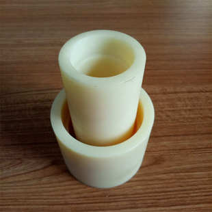 供应C浇铸尼龙管 耐磨增强升降柱尼龙套 pa66尼龙轴套件加工