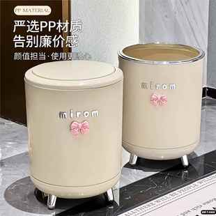 带盖厨余垃圾大号大容量客厅卫生间卫生桶 厨房垃圾桶家用2025新款