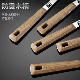 T^304不锈钢小锅铲学生宿舍炒菜迷你小铲子干锅铁板烧防烫柄小厨