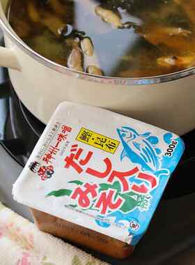 新货日本进口大酱味增酱神州一味噌酱鲣鱼昆布调味酱日式味增汤料