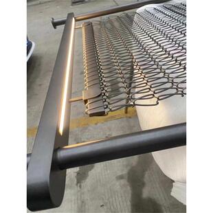 垂帘屏风隔断钢丝挂帘商场吊顶网帘金属装饰网帘金属网屏风装饰网