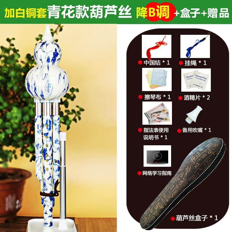 新款芦c调降b调初学儿童学习葫芦学生演奏紫丝竹葫葫芦丝民族乐丝