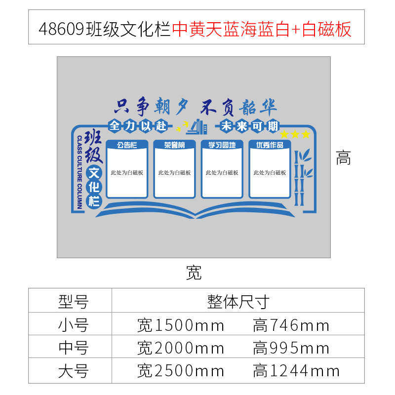 标语励志布置初高中黑板装饰公告栏文化墙小学教室贴面建设班级,家居饰品,文化墙贴,淘宝优惠券,粉丝福利购,淘宝优惠卷