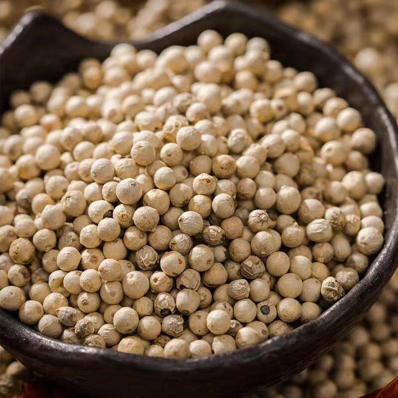 新货海南白胡椒500g家用调味料正宗白胡椒颗粒可免费磨粉商用家用