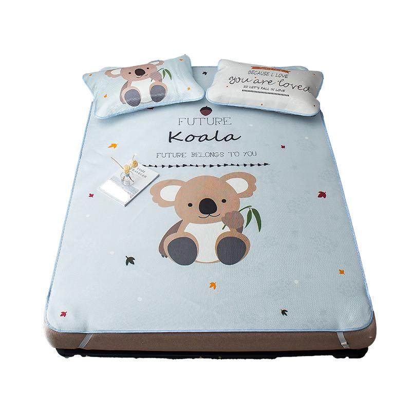 冰丝凉席三件套1.5米1.8m床夏季折叠可水洗空调席子学生宿舍单人,床上用品,冰丝席,淘宝优惠券,粉丝福利购,淘宝优惠卷