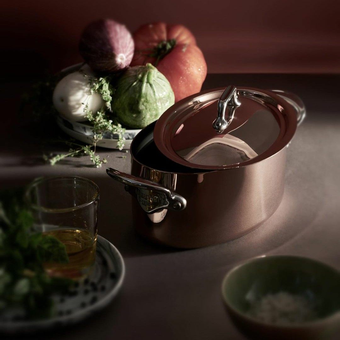 法国汤锅mauviel纯铜复古纯铜
