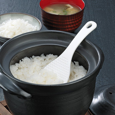 日本进口饭勺家用米饭铲子电饭煲锅饭勺子不粘米饭塑料打饭瓢盛饭