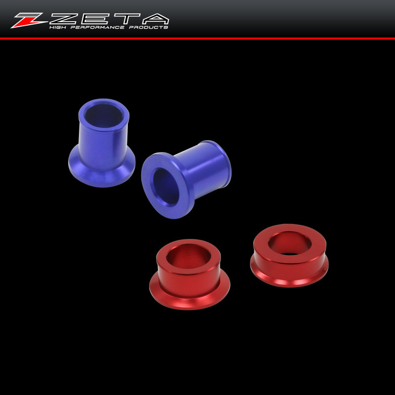 日本zeta越野摩托车林道车改装隔套轮毂隔套CNC高强度铝合金