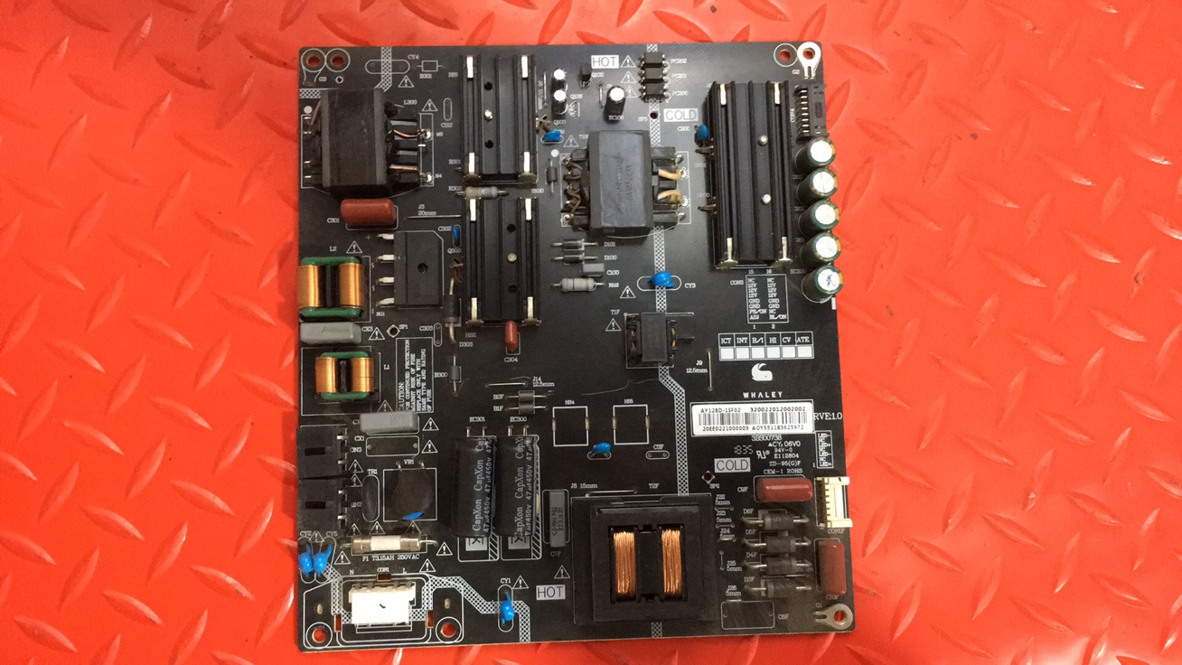 原装现货微鲸55G300 55G310供电板电源板3BS00738 AY128D-1SF02