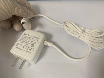 适用OPPLE欧普LED护眼台灯OP-LEDQD15W-12CV电源适配器线12V1.67A