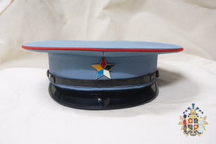 《走向共和》北洋士兵夏季蓝灰大檐帽