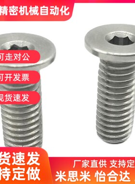 TAF52-M3-L6/L8/L10超短头内六角圆柱头螺钉