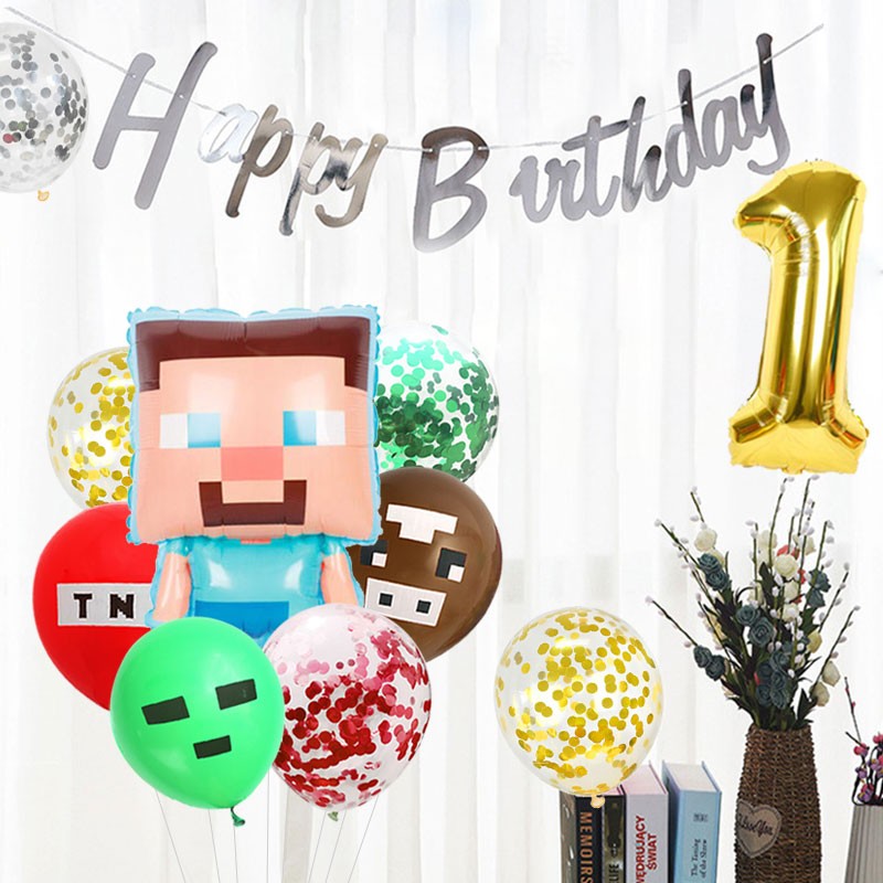 我的世界 Minecraft生日布置我的世界生日派对装饰气球套装苦力怕气球桌飘 图片价格品牌报价 原仓数据 我的世界 Minecraft生日布置我的世界生日派对装饰气球套装苦力怕气球桌飘 图片价格品牌报价 原仓数据