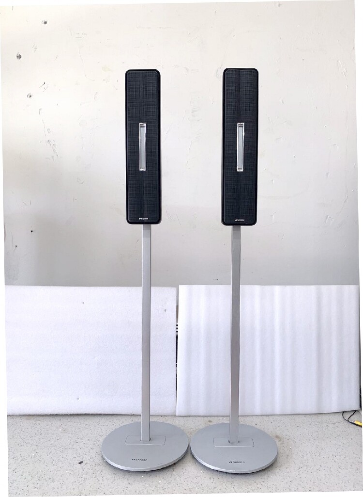 二手德明电子山水卫星音箱PS-11S一对价8欧50W..