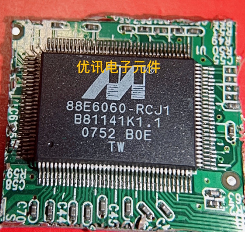 88E6060-RCJ1  QFP-128 拆机剪板【询价为准】