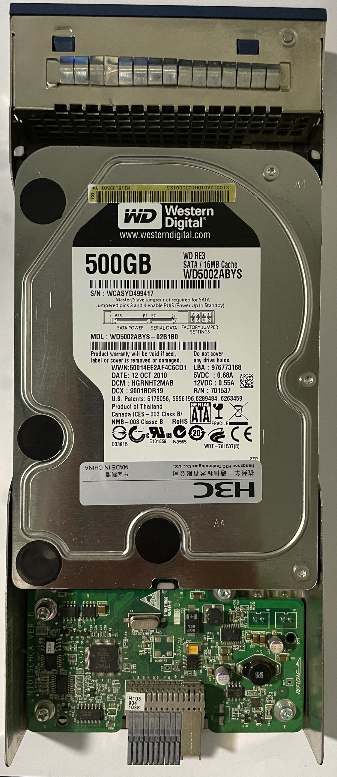 H3C Neocean WD5002ABYS 500G 3.5