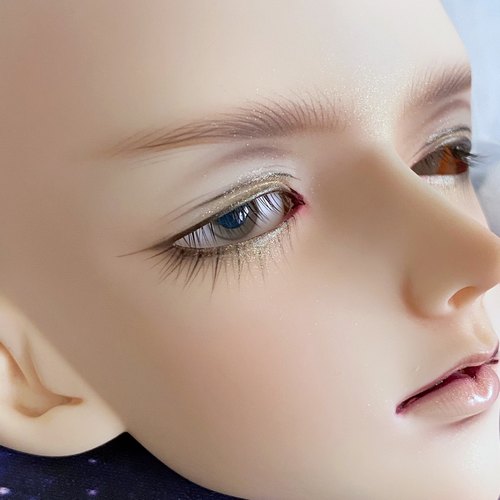 娃娃灰色小虹膜玻璃眼珠现货