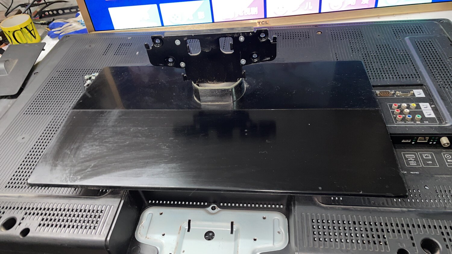 夏普LCD-46LX930A/LX830A底座 座架 台架 支架  原装拆机带螺丝