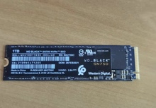 Sn750 1t 西部数据 固态硬盘 黑盘 ssd nvme pcie m.2 电脑拆机盘