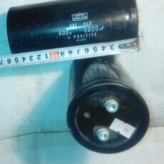 6800UF  400V  黑金刚   75*155   变频器用原壳电容
