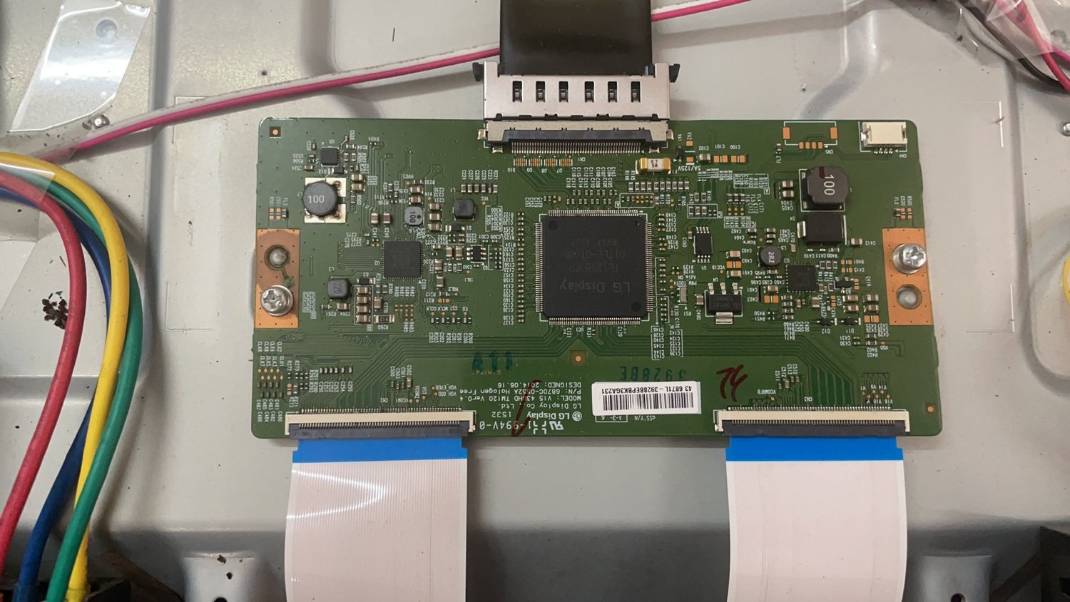 原装海信LED43K300U LED43EC520UA 43M6逻辑板6870C-0552A测好