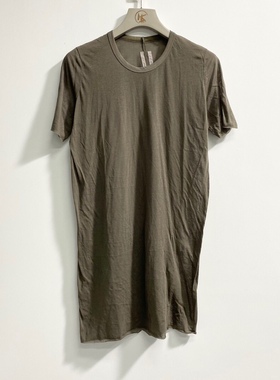 暗黑风格21/ss主线纯色薄款纯棉修身圆领贴身打底男女同款短袖T恤