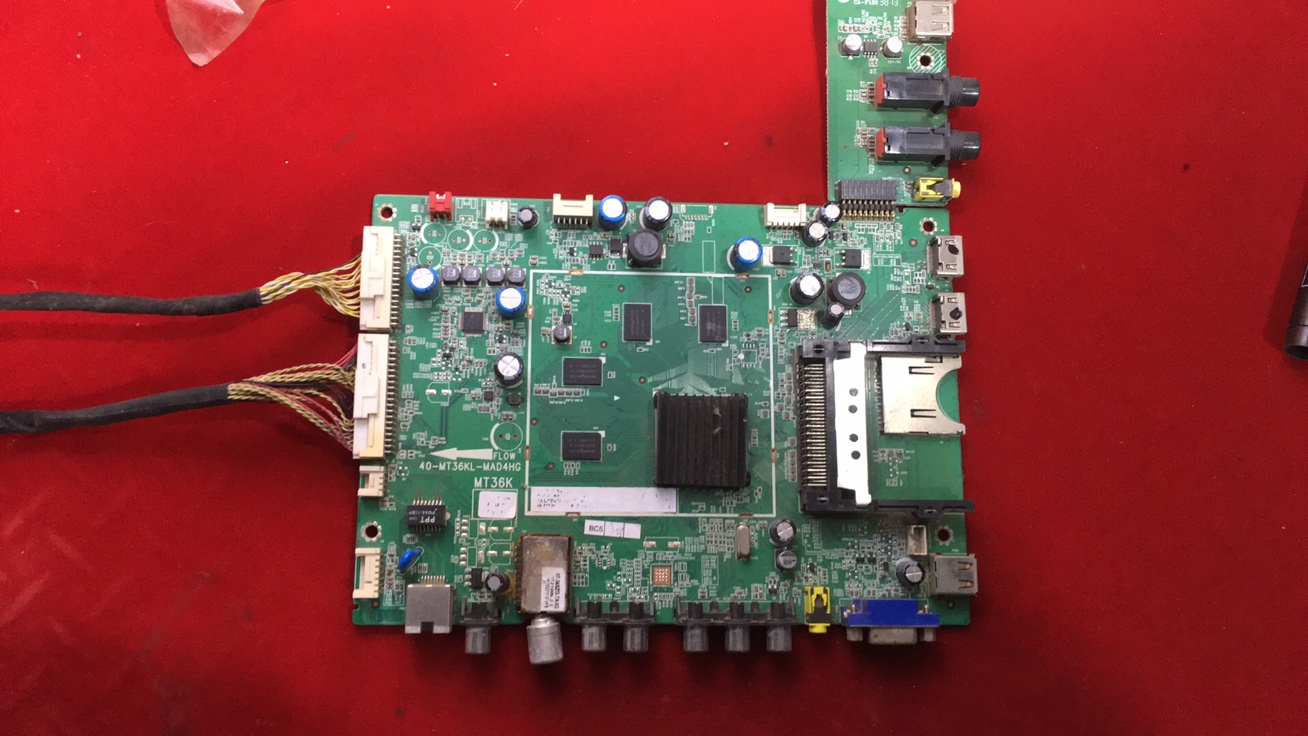 TCL L42E5690A-3D主板40-MT36KL-MAD4HG 屏V420DK1-LS1高频头坏