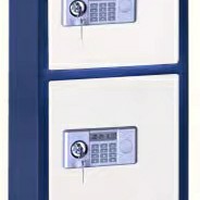正品永发D-91BL3C双门电子保险箱 家用办公保险柜 3C认证样品处理