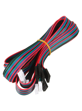 三迪思维3DSWAY 3D打印机配件42步进电机XH2.54黑色电机线4-6pin